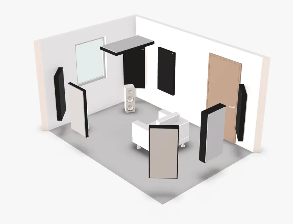 Room Kit Starter אקוסטיקה לאולפן